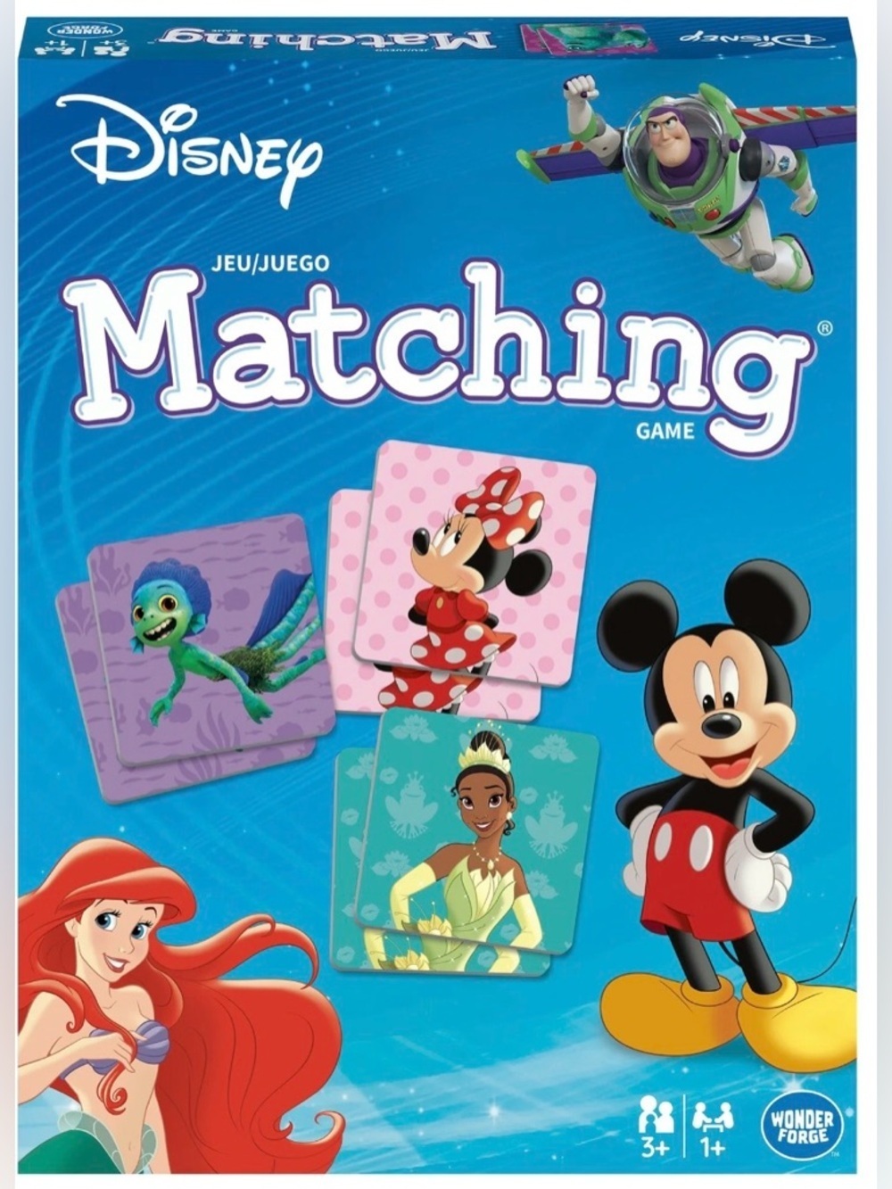 Wonder Forge Disney Classic Matching Memory Game